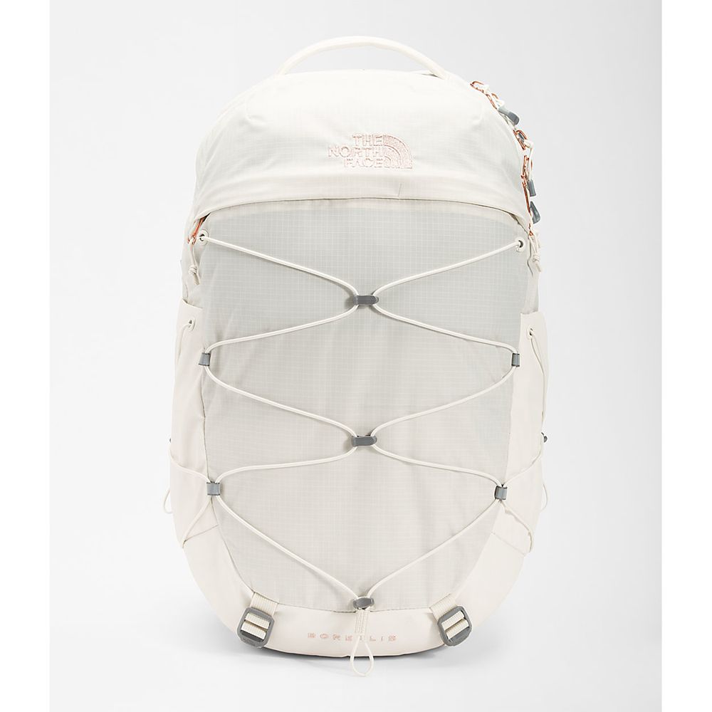 The North Face Backpacks Womens Australia - The North Face Borealis White / Rose Gold (CLO-219476)